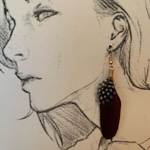 Wild & Free Bohemian Feathered Detailed Earrings